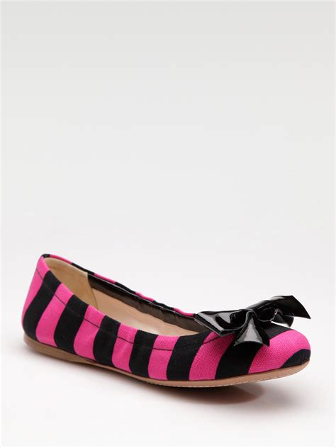 buy canvas flats floral prada|prada pumps for women.